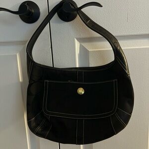 2000s Black Coach Bag